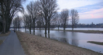 The Rhine, Dusseldorf